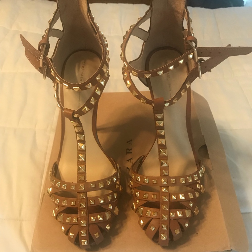 Zara Studded Heel